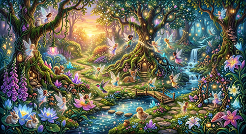 Fantasy World Drawing